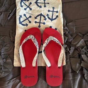 Brighton Flip Flops. Size 8.